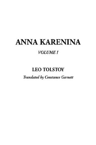 Anna Karenina, Volume I