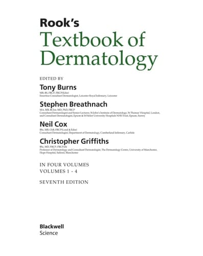 Rook's Textbook of Dermatology