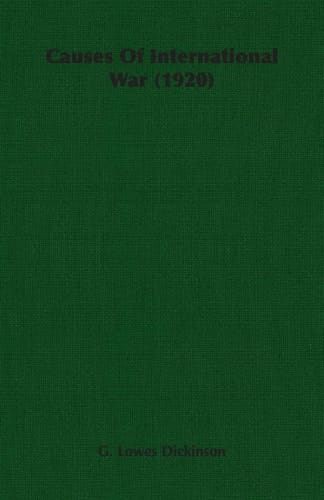 Causes of International War (1920)