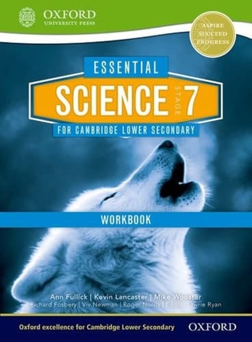 Science for Cambridge Secondary 1 Workbook. Stage 7