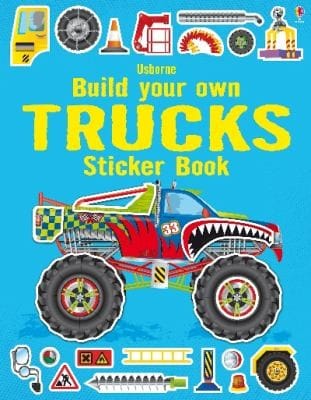 Build Your Own Trucks Sticker Book