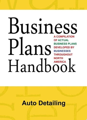 Business Plans Handbook: Auto Detailing