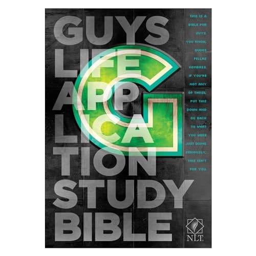 Guys Life Application Study Bible-NLT