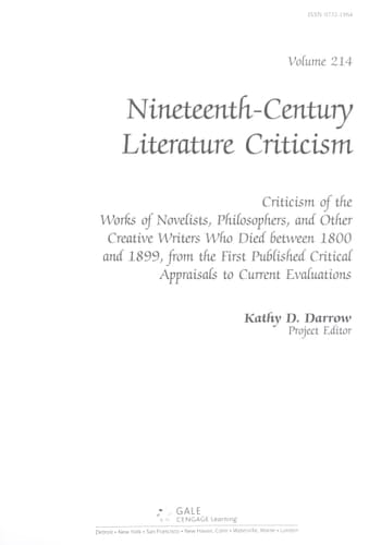 19Th Cen Lit Crit 214
