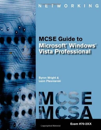70-620 MCTS Guide to Microsoft Windows Vista