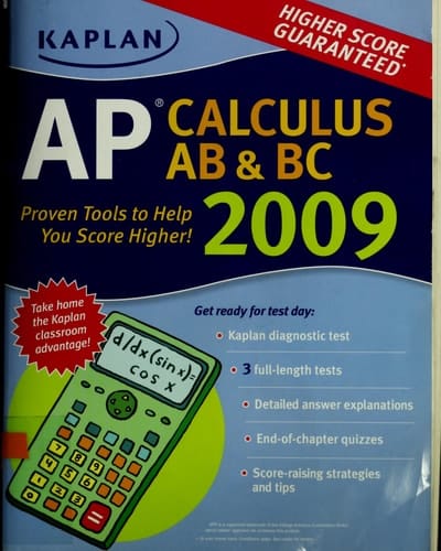 Kaplan AP Calculus AB & BC 2009