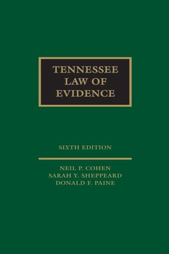Tennessee Law of Evidence