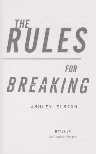 The rules for breaking