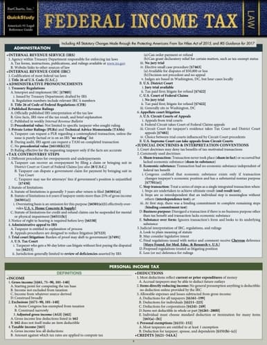 Federal Income Tax