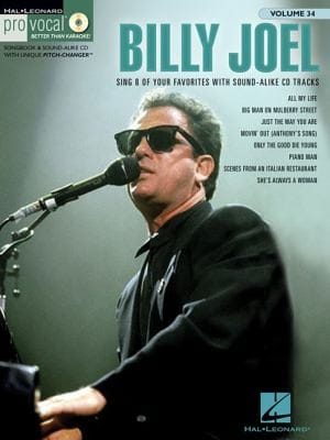 Billy Joel With CD Audio
            
                Hal Leonard Pro Vocal Numbered