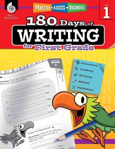 180 Days: Writing for First Grade Practice, Assess, Diagnose