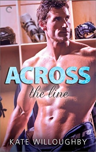 Across the Line: A multicultural hot hockey romance (In The Zone Book 2)
