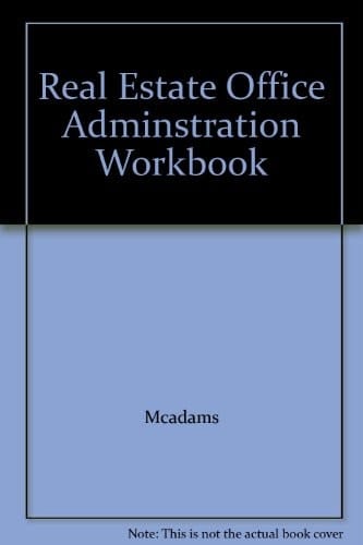 Real Estate Office Adminstration Workbook