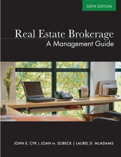 Real Estate Brokerage A Management Guide