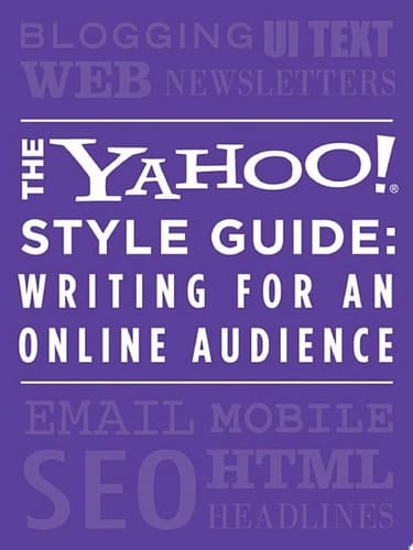 The Yahoo! Style Guide