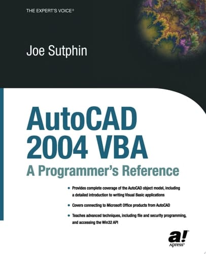 AutoCAD 2004 VBA A Programmer's Reference