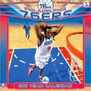2011 Philadelphia 76ers Calendar