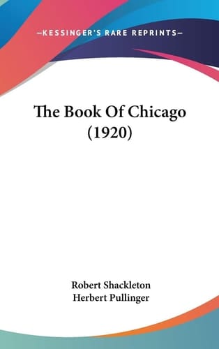 The Book Of Chicago (1920)