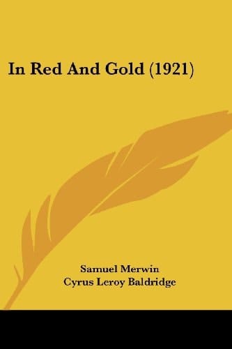 In Red And Gold (1921)