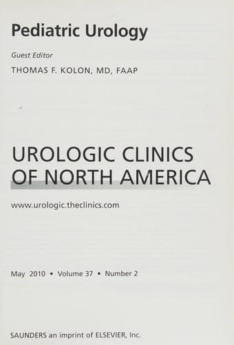 Pediatric Urology