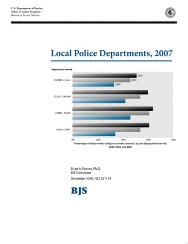 Local Police Departments (2007)