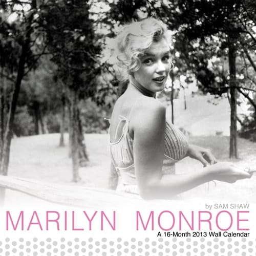 Marilyn Monroe 2013 Calendar