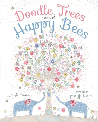 Doodle Trees and Happy Bees Create Playful Art