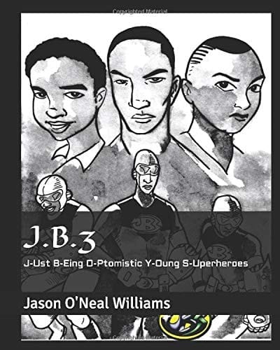J. B. 3 J-Ust B-Eing O-Ptomistic Y-Oung S-Uperheroes