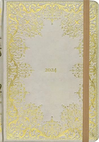 2024 Gilded Ivory Engagement Calendar