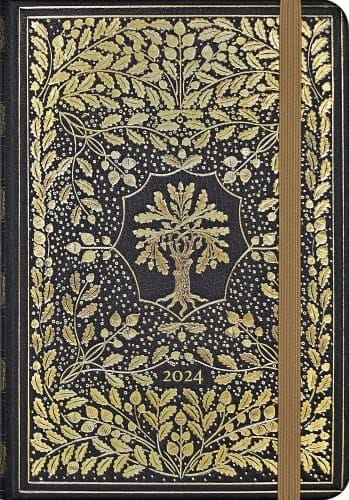 2024 Gilded Tree of Life Weekly Planner (16 months, Sept 2023 to Dec 2024)