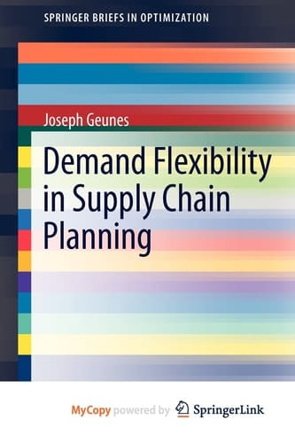 Demand Flexibility in Supply Chain Planning