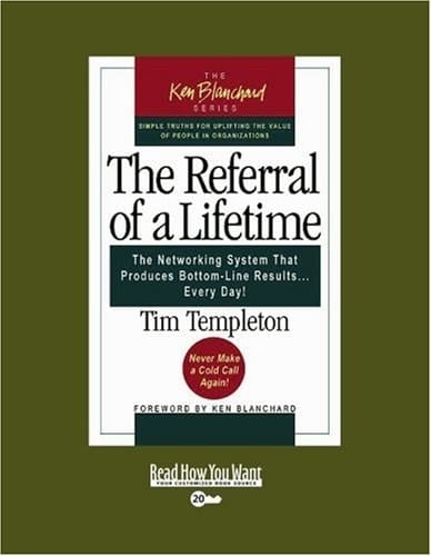 The Referral of a Lifetime (EasyRead Super Large 20pt Edition)