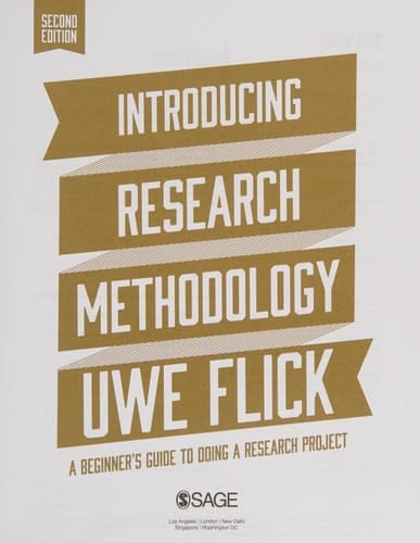 Introducing Research Methodology A Beginner's Guide to Doing a Research Project