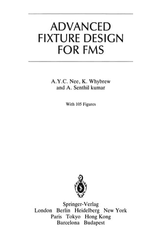 Advanced Fixture Design for FMS