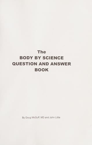 The Body by Science Question and Answer Book
