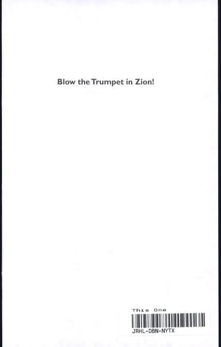 Blow the Trumpet in Zion! - Global Vision and Action for the 21st-century Black Church