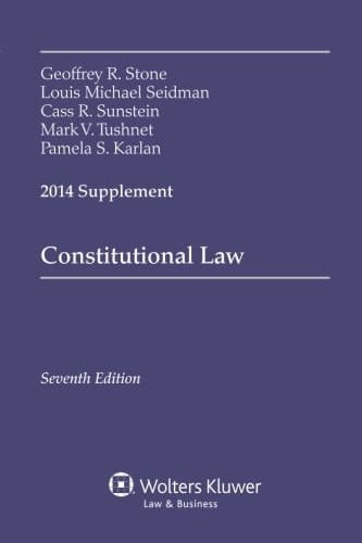 Constitutional Law 2014 Supplement
