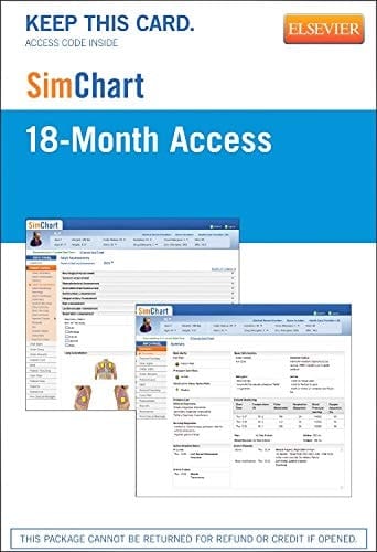 Sim Chart 18 Month Access (2013) Elsevier