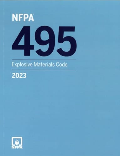 NFPA 495, Explosive Materials Code 2023 Edition