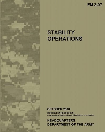 Stability Operations Field Manual 3-07 (FM 3-07)