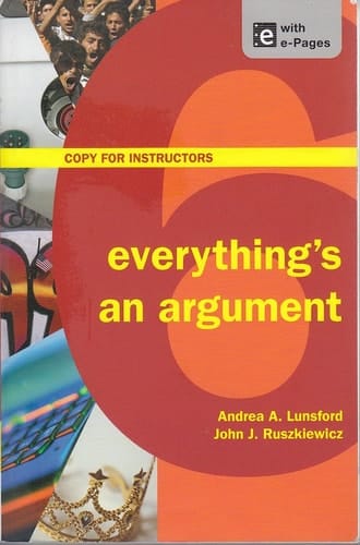 Everything's an Argument With Readings
