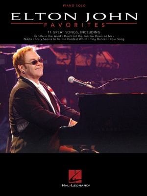 Elton John Favorites Piano Solo Personality Pf Bk