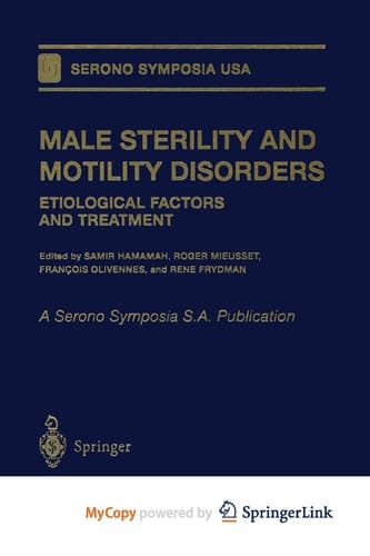 Male Sterility and Motility Disorders