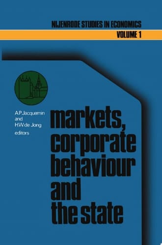 Markets, corporate behaviour and the state International aspects of industrial organization