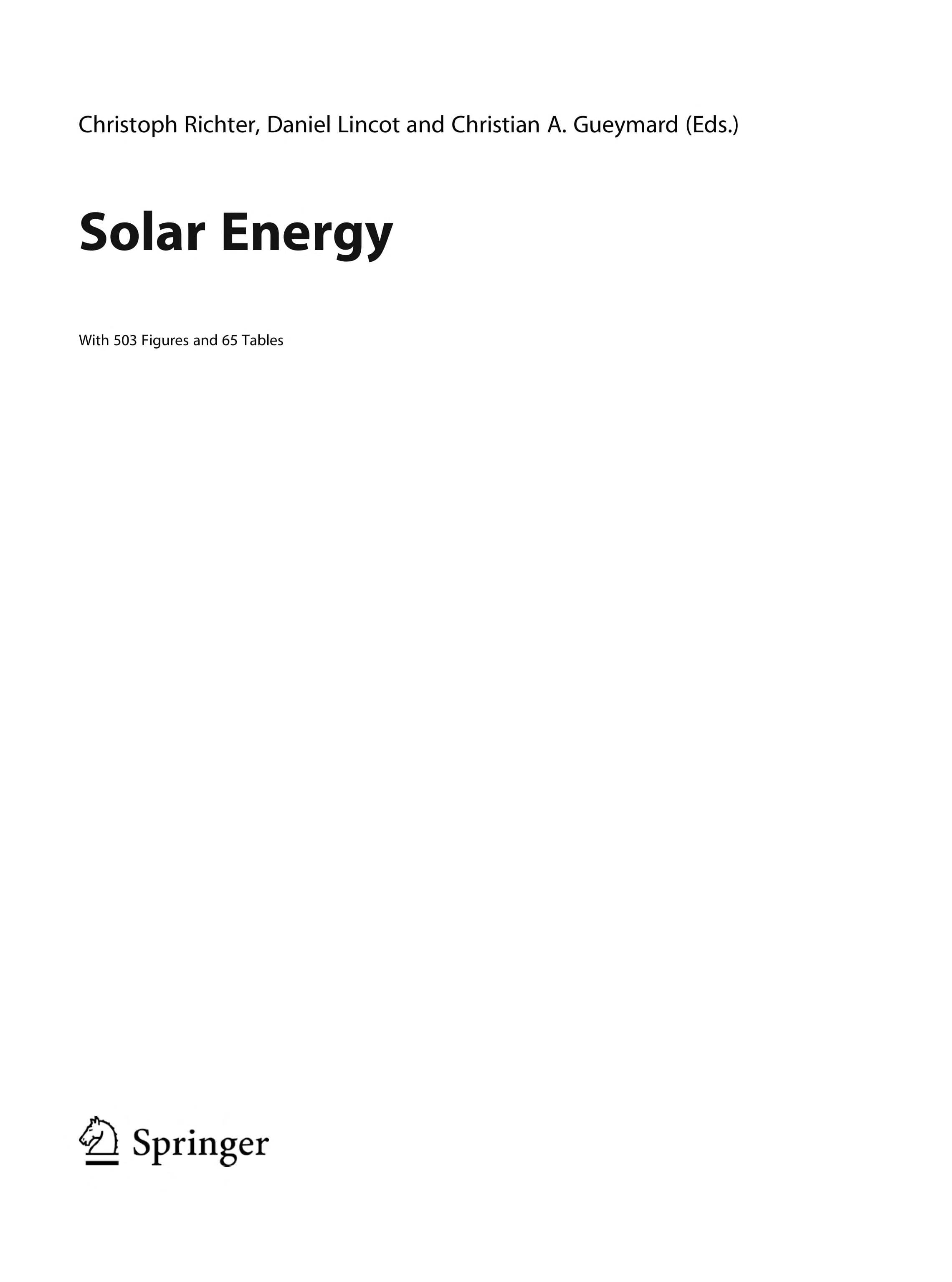 Solar Energy