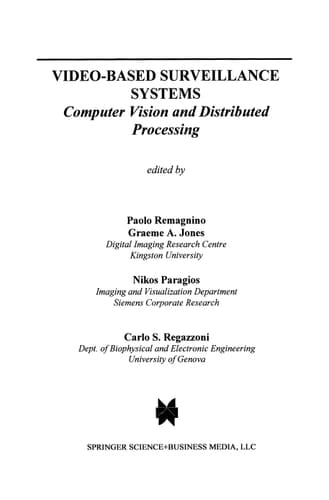 Video-Based Surveillance Systems