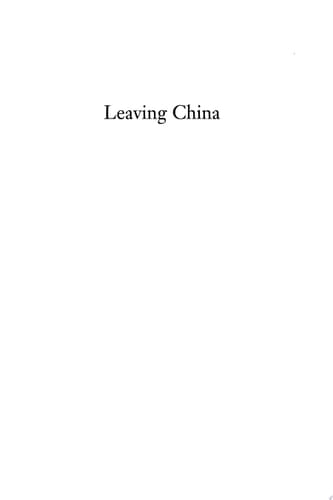 Leaving China
