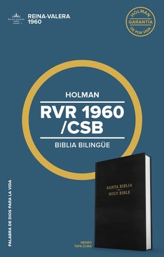 Rvr 1960/CSB Biblia Bilingüe, Tapa Dura Csb/Rvr 1960 Bilingual Bible, Hard Cover