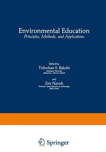 Environmental Education Principles, Methods, and Applications