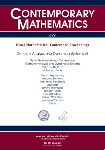 Complex Analysis and Dynamical Systems VII